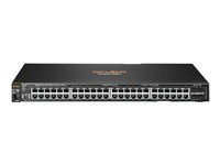 HPE Aruba 2530-48G - Switch - Managed - 48 x 10/100/1000 + 4 x Gigabit SFP - desktop, rack-mountable, wall-mountable J9775A#ABB