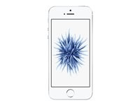 Apple iPhone SE - 4G smartphone / Internal Memory 16 GB - LCD display - 4" - 1136 x 640 pixels - rear camera 12 MP - front camera 1.2 MP - silver MLLP2-A1
