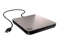 HP Mobile - Disk drive - DVD-RW - USB 2.0 - external - for EliteBook 840 G1, 84XX, 8570, 87XX; ProBook 430 G1, 450 G0, 45X G1, 470 G0, 470 G1, 650 G1 A2U57AA#AC3-NB