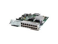 Cisco Enhanced EtherSwitch Service Module Advanced - Switch - L3 - Managed - 16 x 10/100/1000 (PoE) - plug-in module - PoE - for Cisco 2911, 2921, 2951, 3925, 3945; Catalyst 2960-24, 2960-48, 3560E-24, 3560E-48 SM-ES3G-16-P-REF