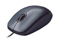 Logitech M90 - Mouse - right and left-handed - optical - wired - USB 910-001794