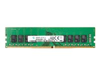 HP - DDR4 - module - 8 GB - DIMM 288-pin - 2400 MHz / PC4-19200 - 1.2 V - unbuffered - non-ECC - promo - for EliteDesk 800 G3 (DIMM); ProDesk 400 G4, 600 G3 (DIMM) Z9H60AT-NB