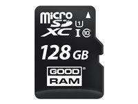 GOODRAM microCARD M1AA - Flash memory card (microSDXC to SD adapter included) - 128 GB - UHS-I / Class10 - microSDXC M1AA-1280R11