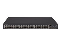 HPE 5130-48G-4SFP+ EI - Switch - L3 - Managed - 48 x 10/100/1000 + 4 x 10 Gigabit Ethernet / 1 Gigabit Ethernet SFP+ - rack-mountable JG934A#ABB