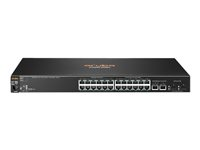HPE Aruba 2530-24 - Switch - Managed - 24 x 10/100 + 2 x Gigabit SFP + 2 x 10/100/1000 - desktop, rack-mountable, wall-mountable J9782A#ABB-REF