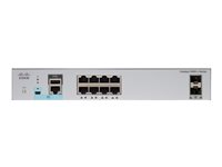 Cisco Catalyst 2960L-8TS-LL - Switch - Managed - 8 x 10/100/1000 + 2 x Gigabit SFP (uplink) - desktop, rack-mountable WS-C2960L-8TS-LL