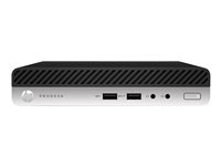 HP ProDesk 400 G4 - mini desktop - Core i5 8500T 2.1 GHz - 8 GB - HDD 1 TB 4DA02ET-D1