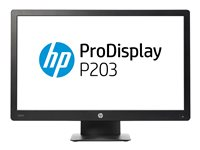 HP ProDisplay P203 - LED monitor - 20" X7R53AA#ABB