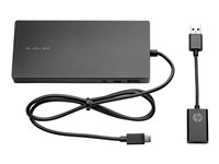 HP Elite USB-C Docking Station - Docking station - GigE - 65 Watt - Europe - for Chromebook 13 G1; Elite x2 1012 G1 T3V74AA#ABB