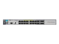 HPE 3500-24-PoE Switch - Switch - Managed - 20 x 10/100 + 4 x combo Gigabit SFP - rack-mountable - PoE J9471A