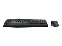 Logitech MK850 Performance - Keyboard and mouse set - Bluetooth, 2.4 GHz - QWERTY - US International 920-008226