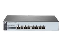 HPE 1820-8G - Switch - Managed - 8 x 10/100/1000 - desktop, rack-mountable, wall-mountable J9979A#ABA-REF