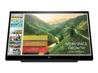 HP EliteDisplay S14 - LED monitor - Full HD (1080p) - 14" - Smart Buy 3HX46AT#AC3-D2