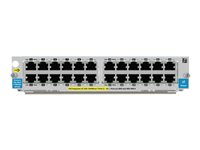 HPE Aruba Switch 5400zl 24p 10/100/1000 PoE Module - Expansion module - Gigabit Ethernet x 24 - remarketed - for HP Switch 5412, Switch 5412zl-96; HPE Switch 5406, Switch 8212; HPE Aruba 5406 J8702AR