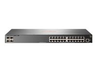 HPE Aruba 2930F 24G 4SFP+ - Switch - L3 - Managed - 24 x 10/100/1000 + 4 x 1 Gigabit / 10 Gigabit SFP+ (uplink) - rack-mountable JL253A#ABB