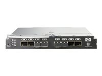 Brocade 4Gb SAN Switch 4/12 - Switch - 8 x 4Gb Fibre Channel + 2 x SFP - plug-in module - for ProLiant BL460c, BL480c AE370A-REF